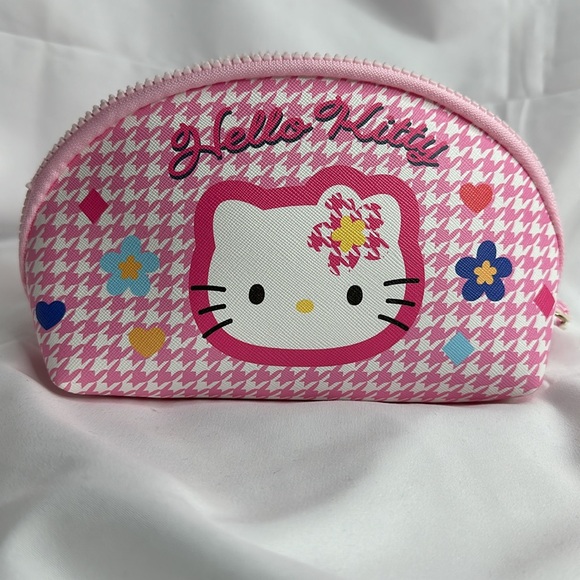 Hello Kitty Two-Piece Set Sanrio Japanese Cute Cosmetic Bag Storage Bag - Picture 2 of 12